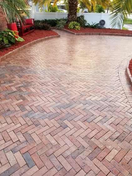 Brick pavers by Naples Pavers in Naples Florida Picture