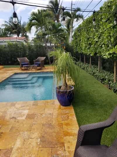 Pool deck pavers in Naples, Florida